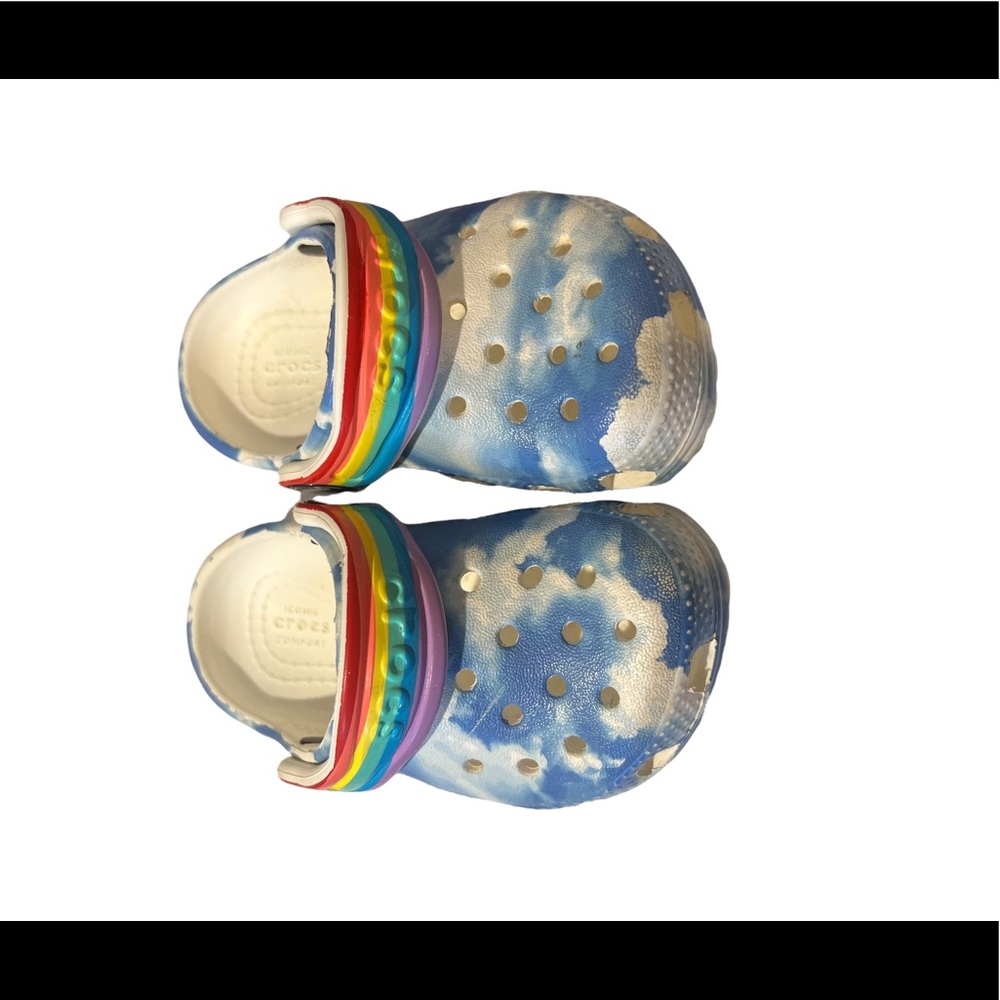 Toddler cloud crocs